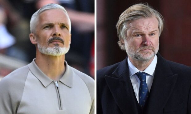 Jim Goodwin and Steven Pressley close-up pictures.