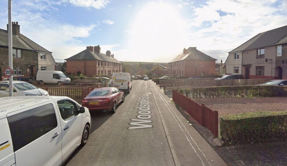 Woodside Street, Rosyth will be exempt from the pavement parking ban
