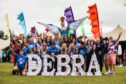 An annual Montrose festival raises money for skin condition charity DEBRA. Image: Mhairi Edwards/DC Thomson