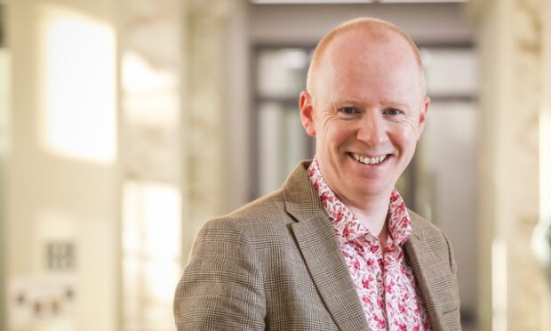 Paul Mooney, Dundee Apex City Quay general manager and lead of the Dundee Business Improvement District steering group. Image: Mhairi Edwards/DC Thomson
