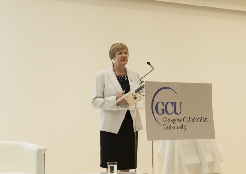 Professor Pamela Gillies, who led the investigation into failings at Dundee University.
