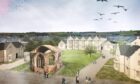 An artist's impression of how the former Madras College site on St Andrew's South Street could look.