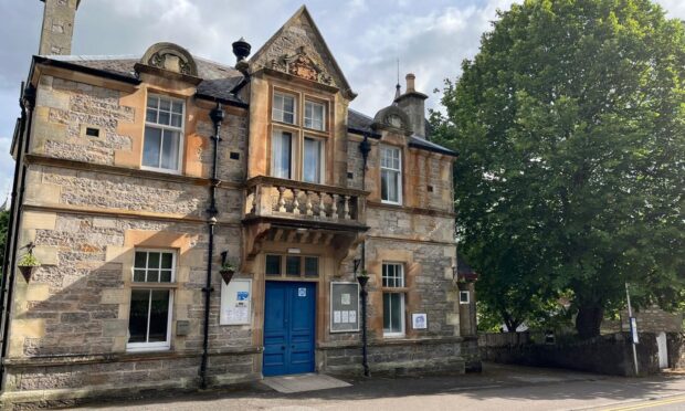 Pitlochry Town Hall exterior