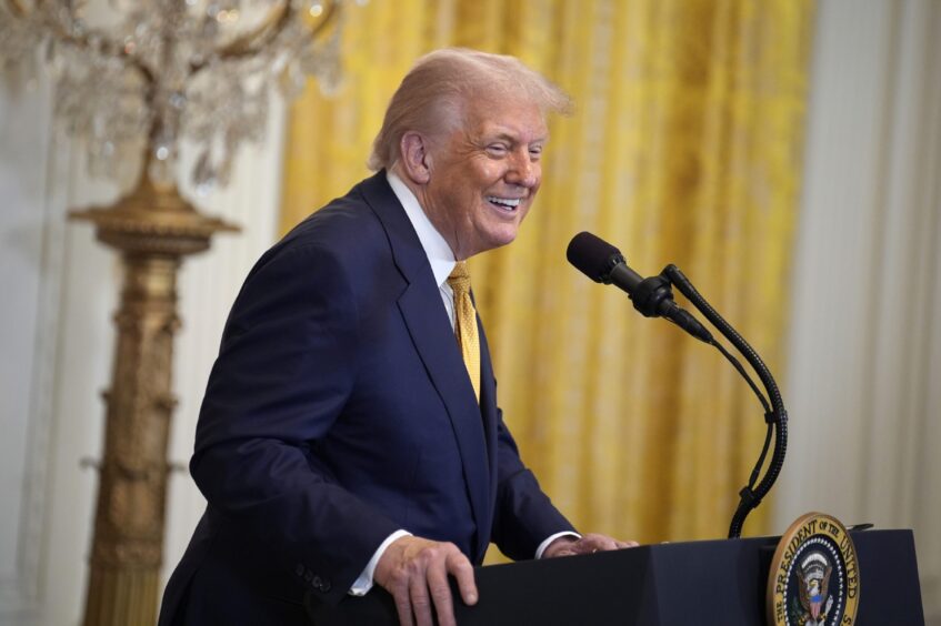 US President Donald Trump is set to visit Scotland on Friday.