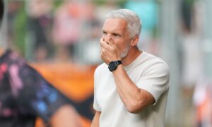 Jim Goodwin discusses ‘little scare’ for Luca Stephenson in Dundee United derby win