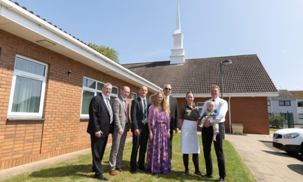Members of the Mormon Church in Montrose.
