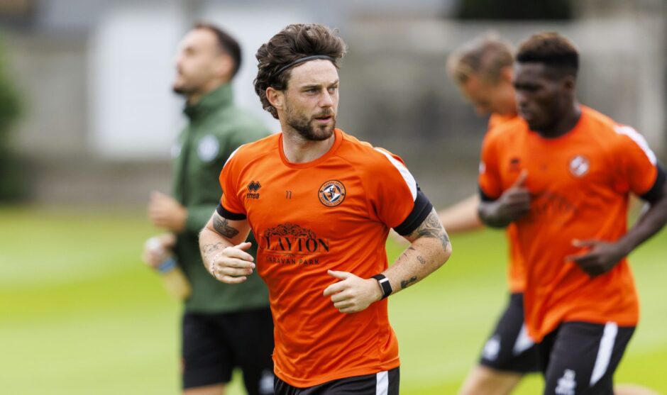 Will Ferry in full flow during United training