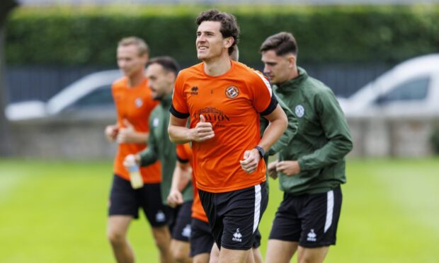 Dundee United stars will be put through their paces this week, starting on Monday evening.