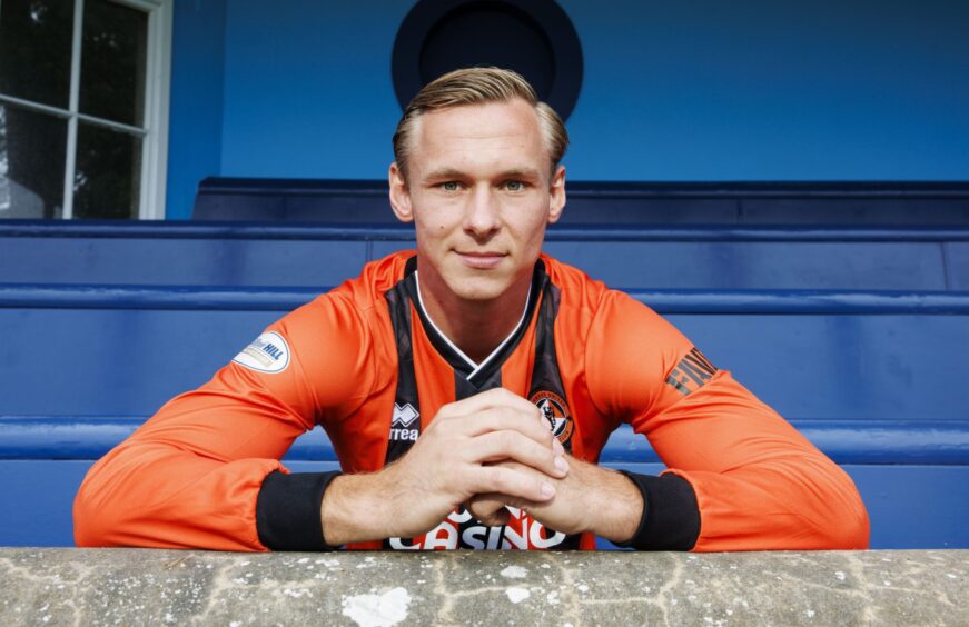 Bert Esselink is determined to emerge as a leader at Tannadice.