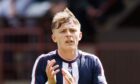 Luke Graham in action for Dundee. Image: Ross Parker/SNS