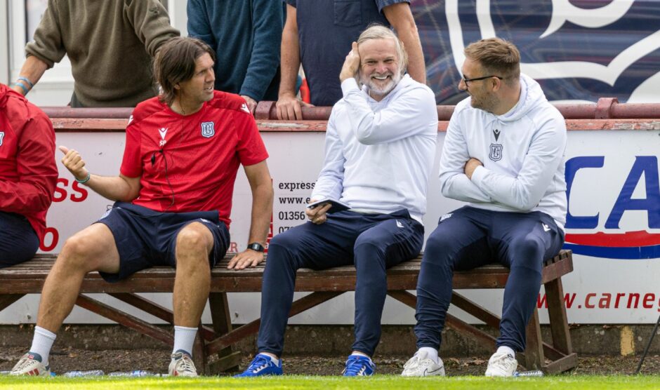 Steven Pressley laughs