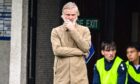 Steven Pressley watches on as Dundee fall to defeat. Image: Paul Devlin/SNS