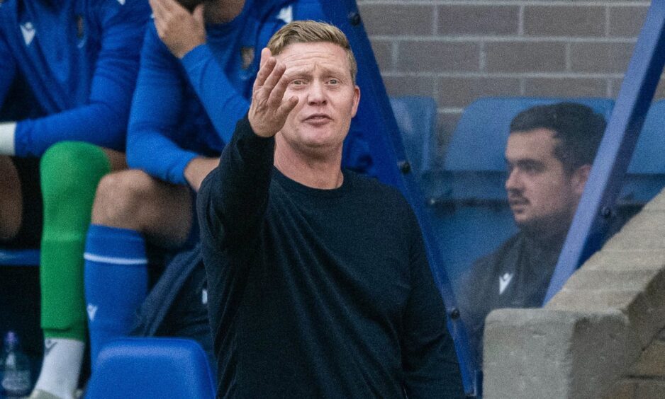 Raith Rovers boss Barry Robson.