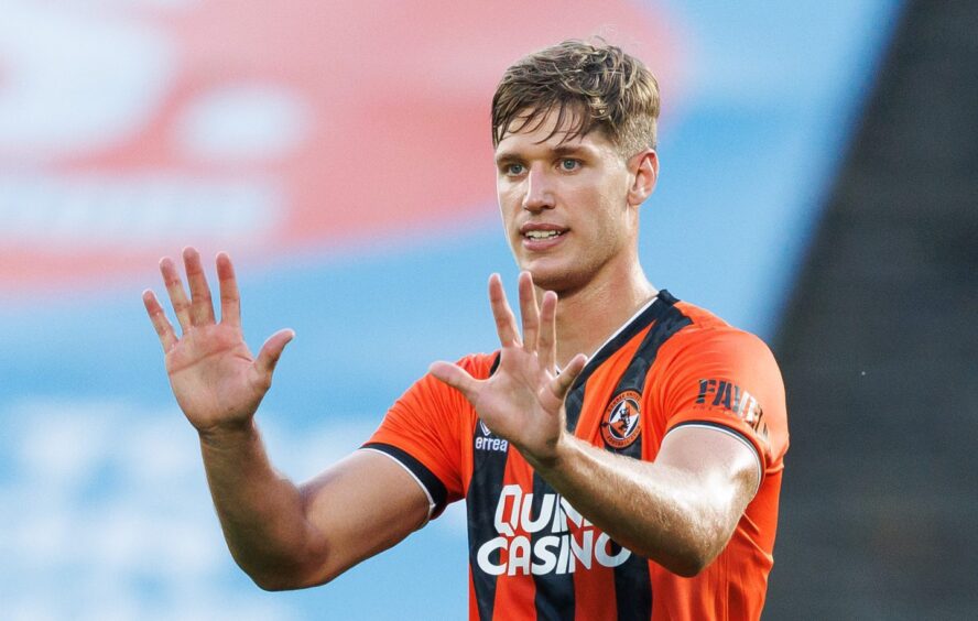 Keresztes, pictured, was a rock for United.