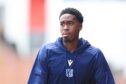 Imari Samuels impressed for Dundee against Montrose - can he follow it up in the league? Image: Ross MacDonald/SNS