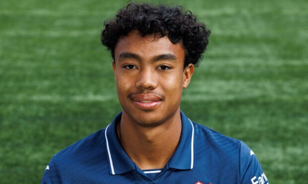 Raith Rovers player Richard Chin.