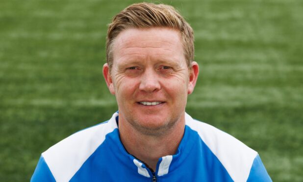 Raith Rovers boss Barry Robson.