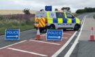 Police have closed the B9157 between Kirkcaldy and Aberdour following a three-car crash.