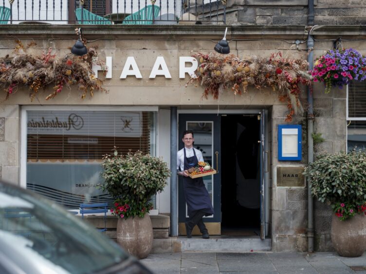 Tasso Neofitos standing outside Haar.