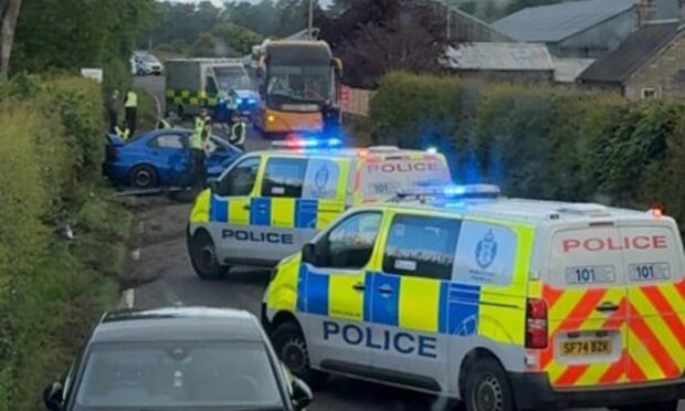 Crash in Fife