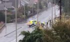 The closure on Dundee Road. Image: Ian Ross