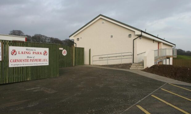 Carnoustie Panmure fan fractures neck during game