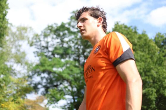 Ross Graham, pictured, had returned to training with an outstanding level of fitness