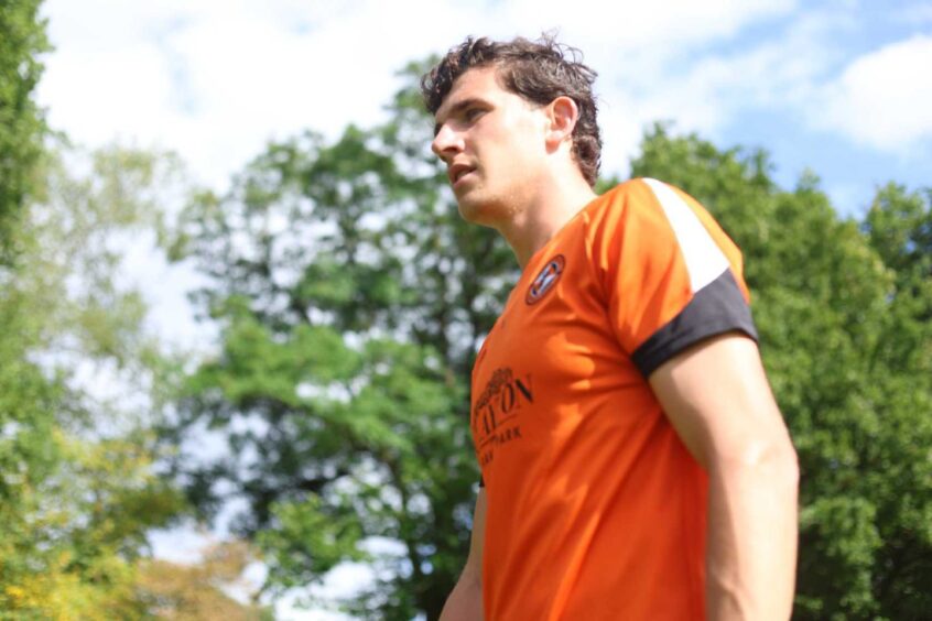 Ross Graham, pictured, had returned to training with an outstanding level of fitness