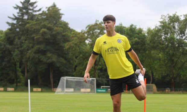 Sam Cleall-Harding is determined to be a key man for Dundee United.