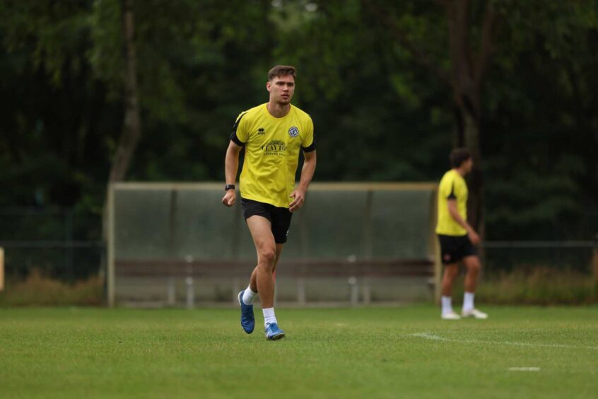 Iurie Iovu being put through his paces. 
