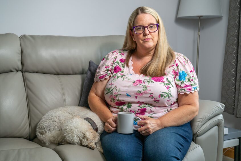 Angus mum Sarah is now back to waiting to see a gynaecology specialist after moving house.