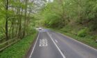The B966 between Glenfarg and the A912.