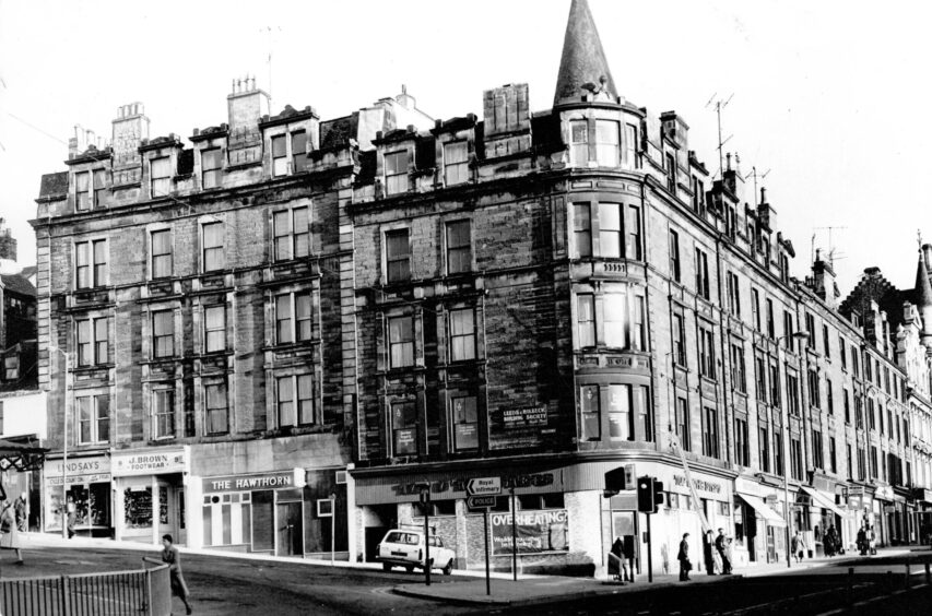 The bottom of the Hilltown in November 1980.