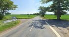 Two cars were involved in the crash at Bendochy Crossroads on the A923. Image: Google Maps