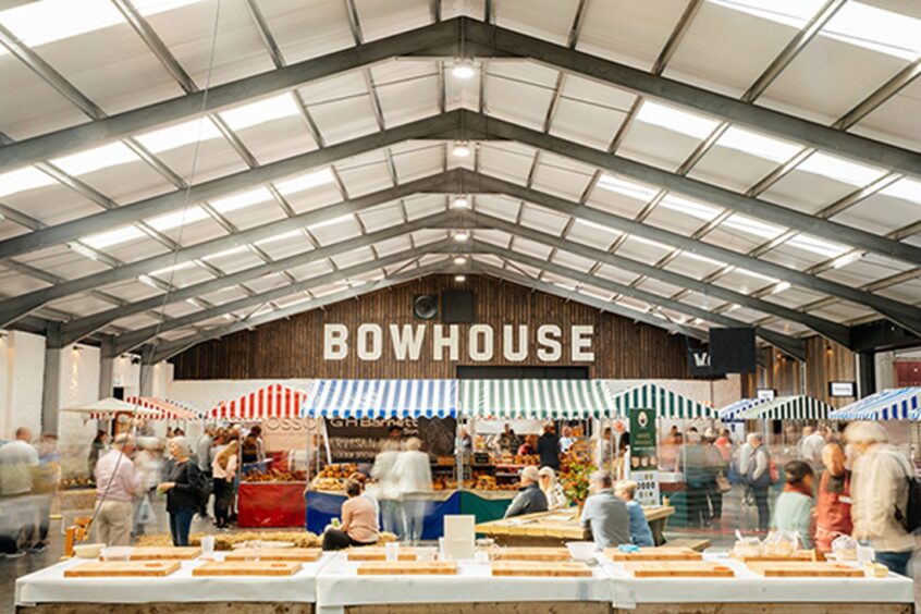 Market weekends at Bowhouse in Fife.