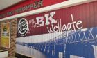 Shutters down at the Dundee Wellgate Burger King.