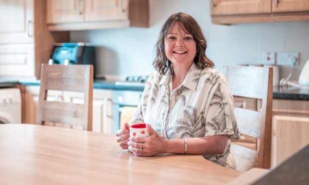 Angus mum Helen Carlin suffers from face blindness.