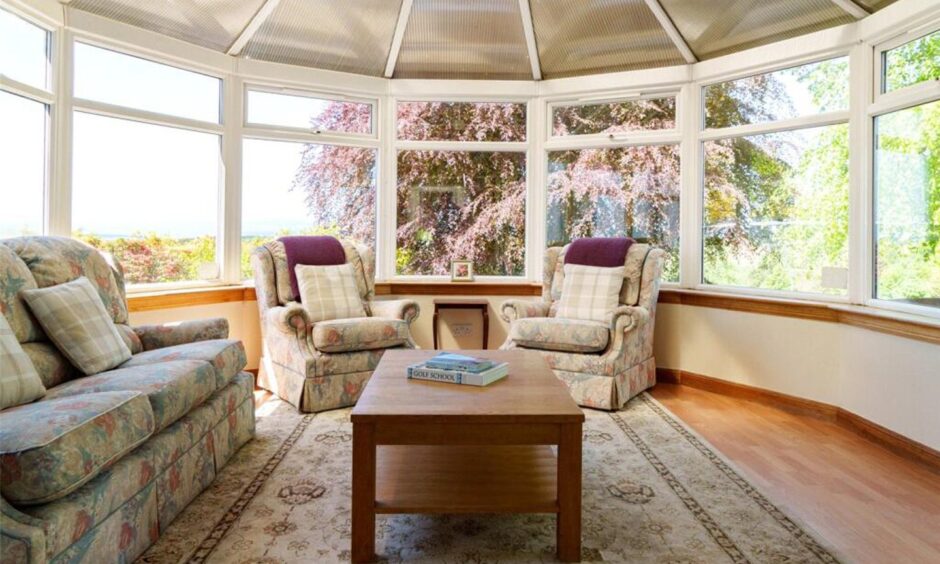 The conservatory.