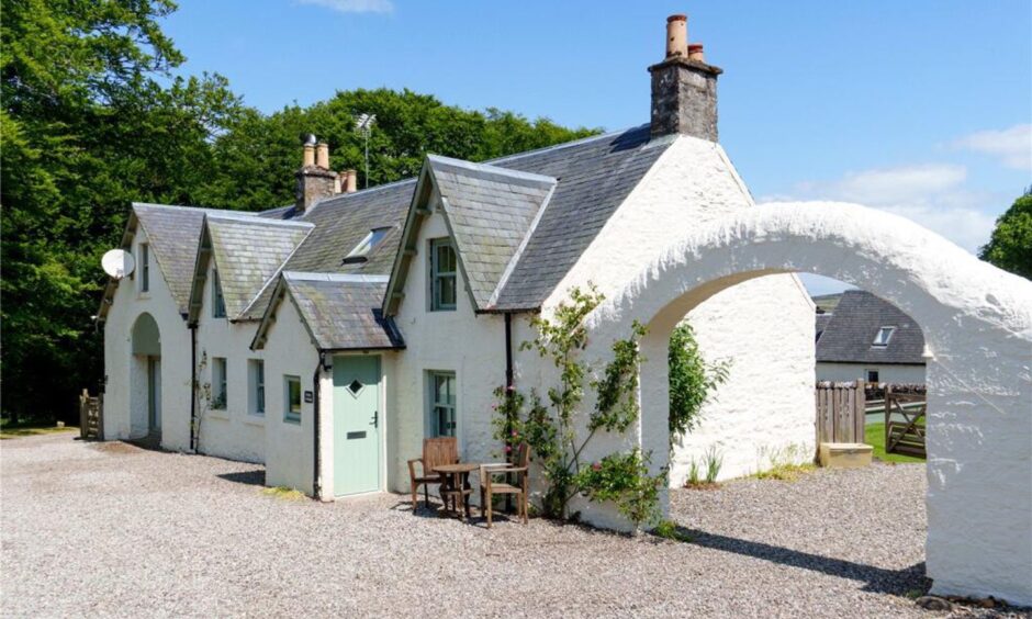 The exterior of Stable Cottage.