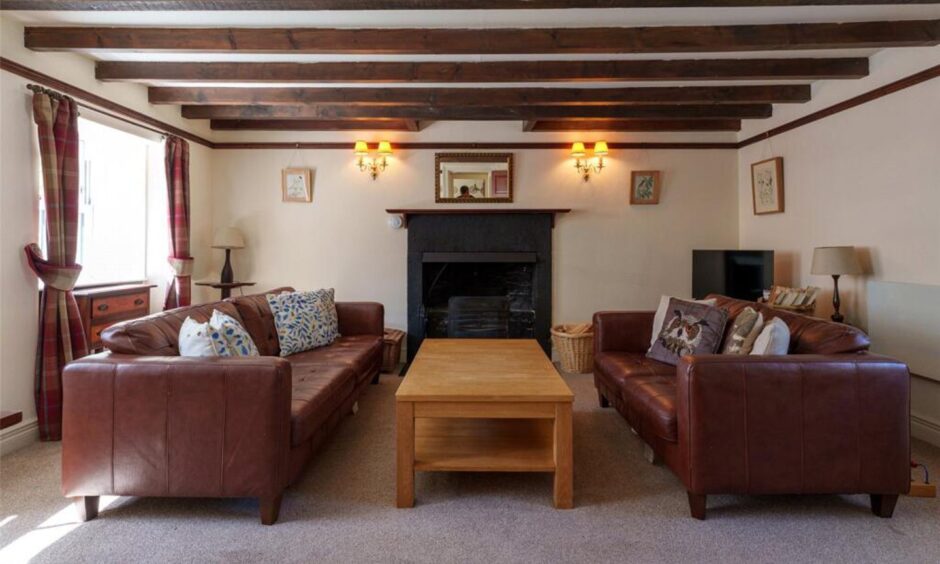 A room in Stable Cottage.