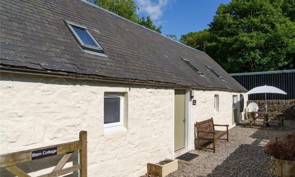 The exterior of Barn Cottage.