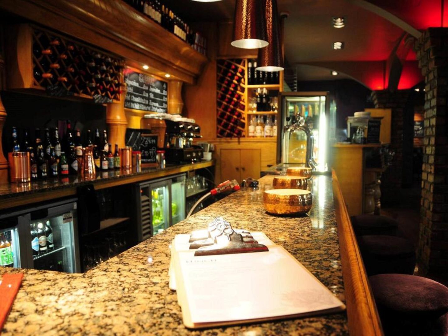 Another view of the Collective bar.