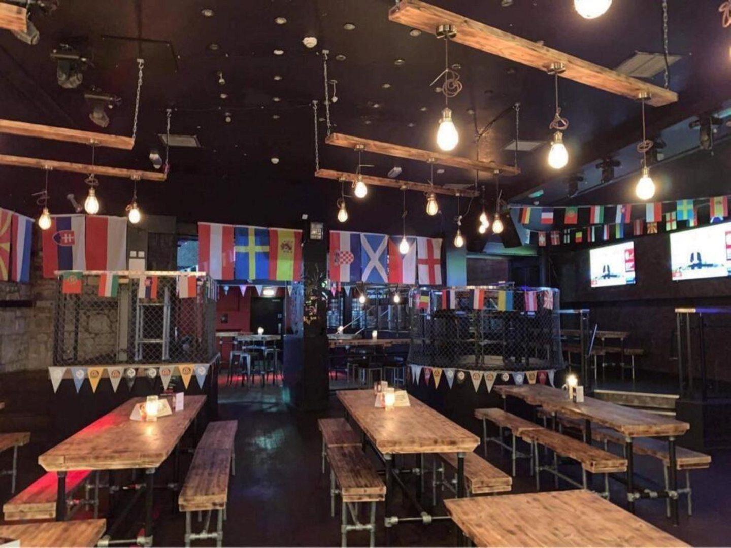 The large club area at Collective on Bruce Street, Dunfermline.
