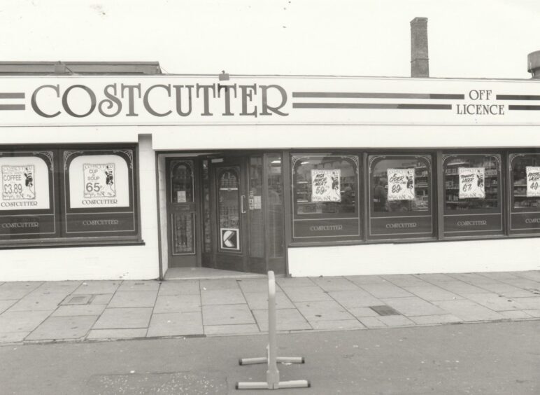 Costcutter in Arbroath in 1994. 