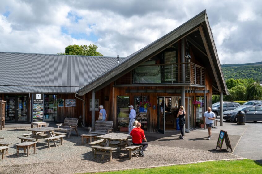 Taymouth Courtyard shop exterior