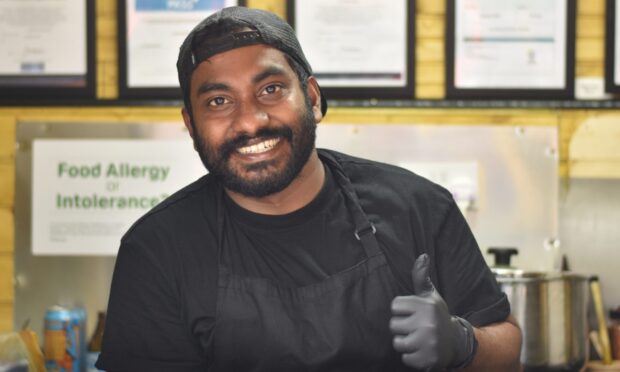 Angelo Warnakulasuriyage smiling