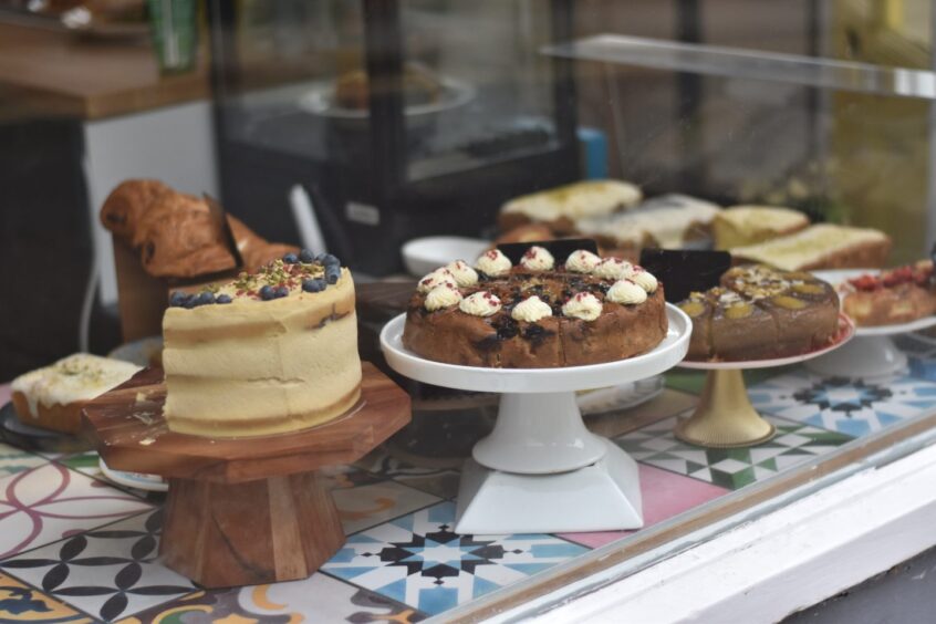 The window display at Ems & Co.