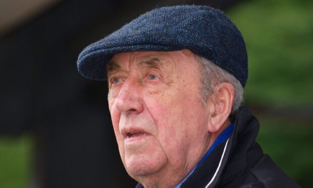 Born and bred St Andrews man David Lawrie has died at 96. Image: St Andrews United Football Club