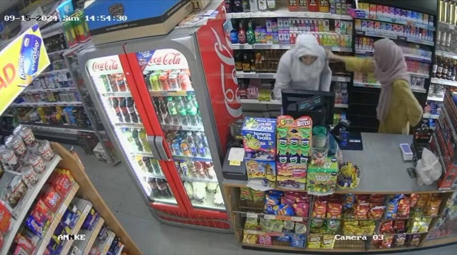 Kinglassie robbery CCTV