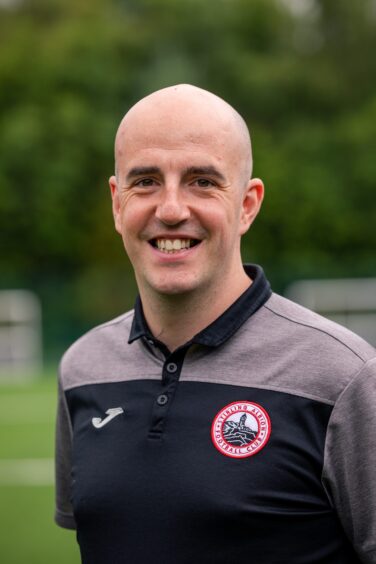 Craig Mair from the Stirling Albion Foundation